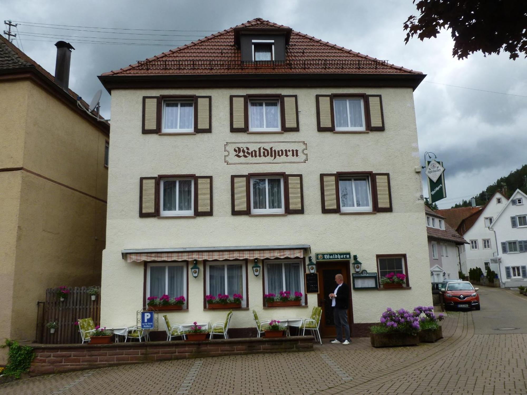 Gasthaus Waldhorn 바트타이나흐자벨슈타인 외부 사진